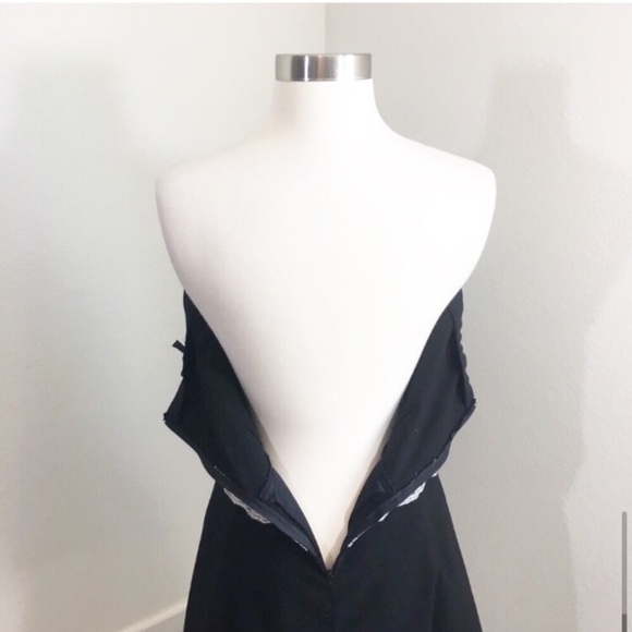 Ruby Rox black lace strapless dress - Picture 6 of 8